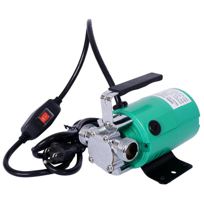 Water Transfer Pump, 115V 330 Gallon Per Hour - Portable Electric Utility Pump with ON/OFF Switch and 6' Water Hose Kit - Remove Water From Garden, Hot Tub, Pool, Aquariums, and More - 1st Choice Furniture Direct