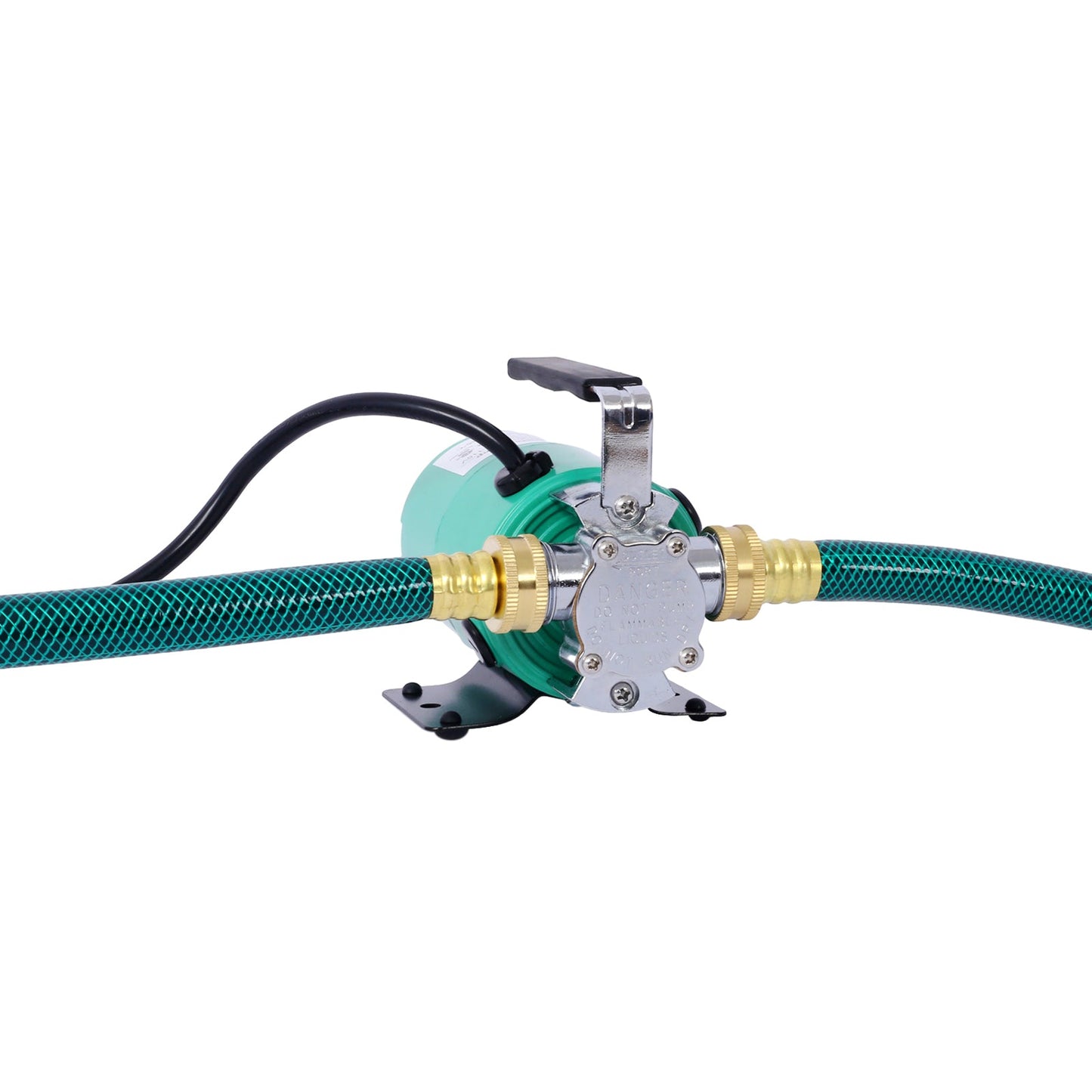 Water Transfer Pump, 115V 330 Gallon Per Hour - Portable Electric Utility Pump with ON/OFF Switch and 6' Water Hose Kit - Remove Water From Garden, Hot Tub, Pool, Aquariums, and More - 1st Choice Furniture Direct