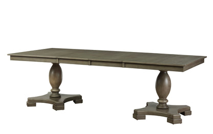 Waylon Gray Oak Finish Dining Table - 1st Choice Furniture Direct