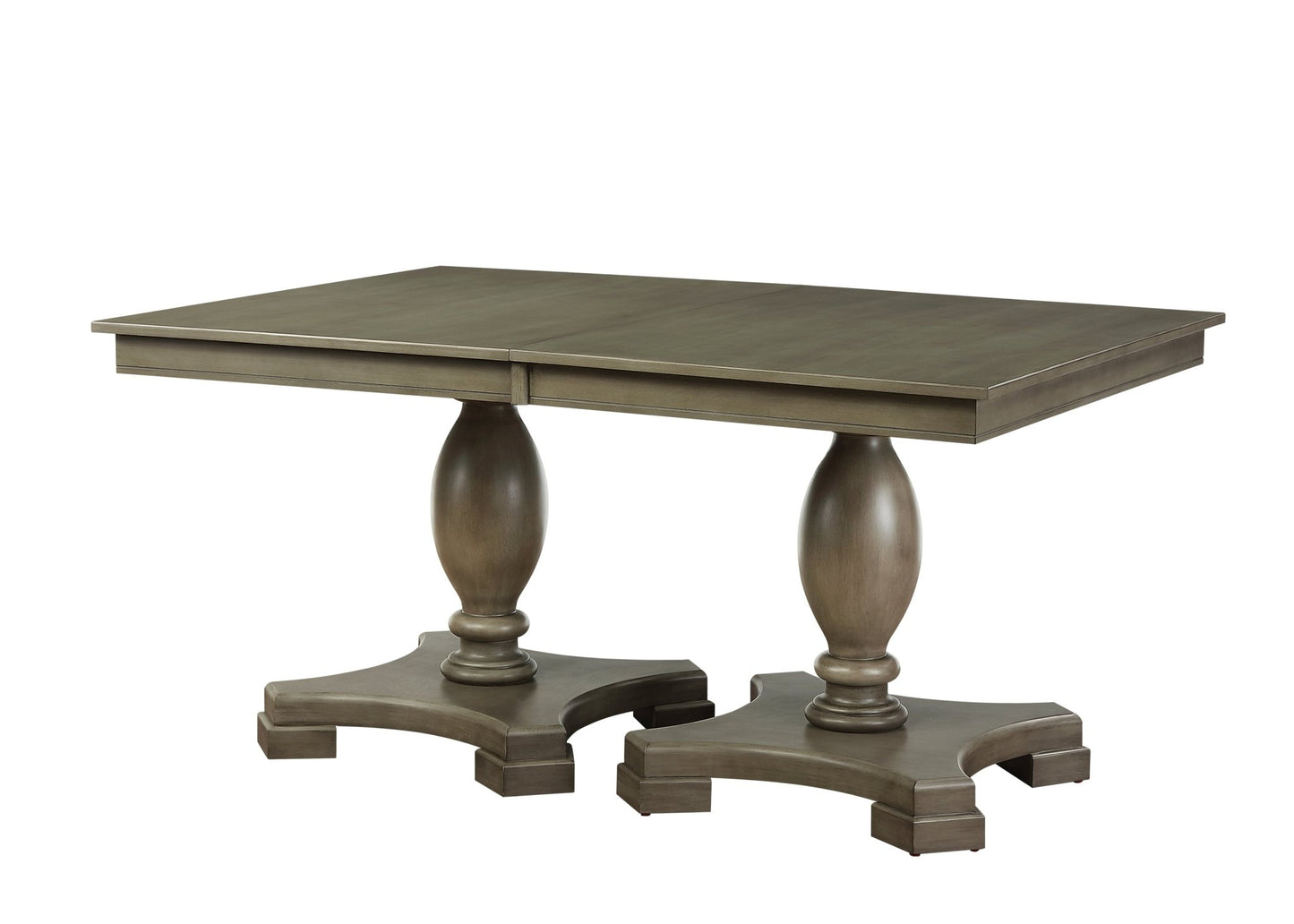 Waylon Gray Oak Finish Dining Table - 1st Choice Furniture Direct