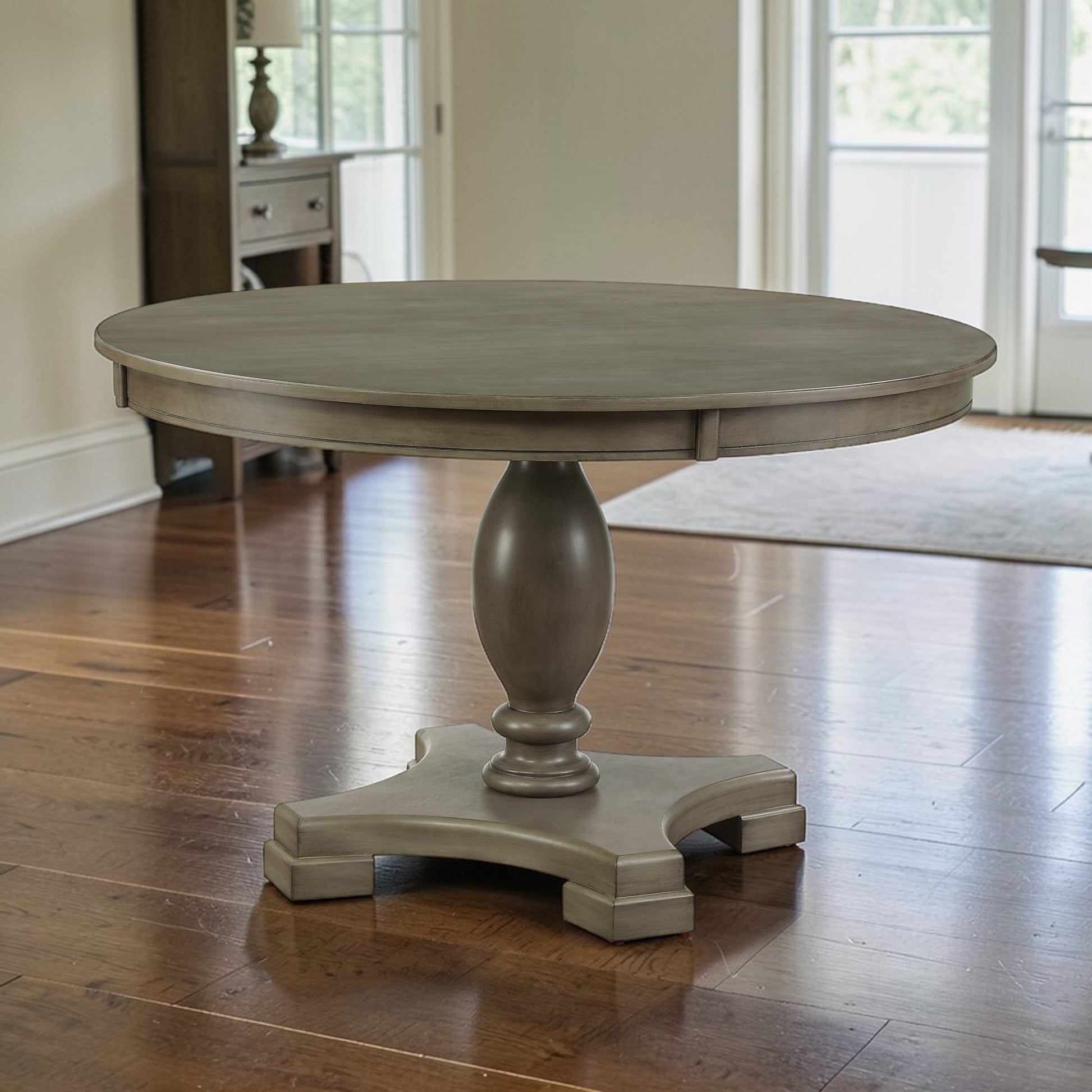 Waylon Gray Oak Finish Dining Table - 1st Choice Furniture Direct