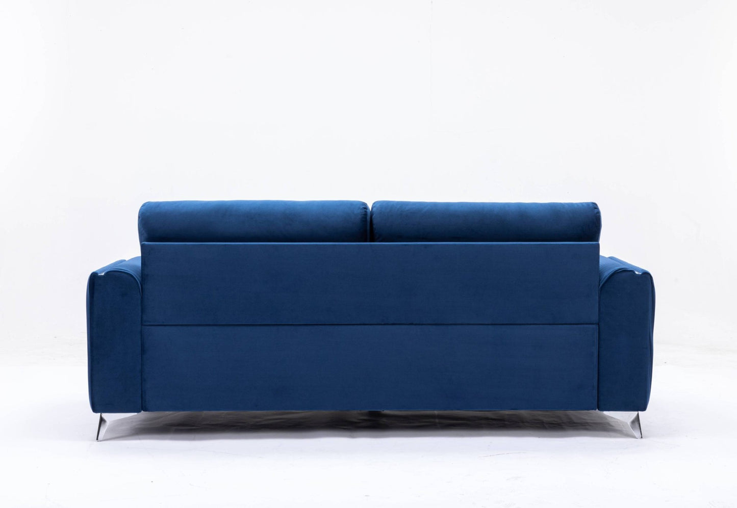 Wenona Blue Velvet Sofa - 1st Choice Furniture Direct