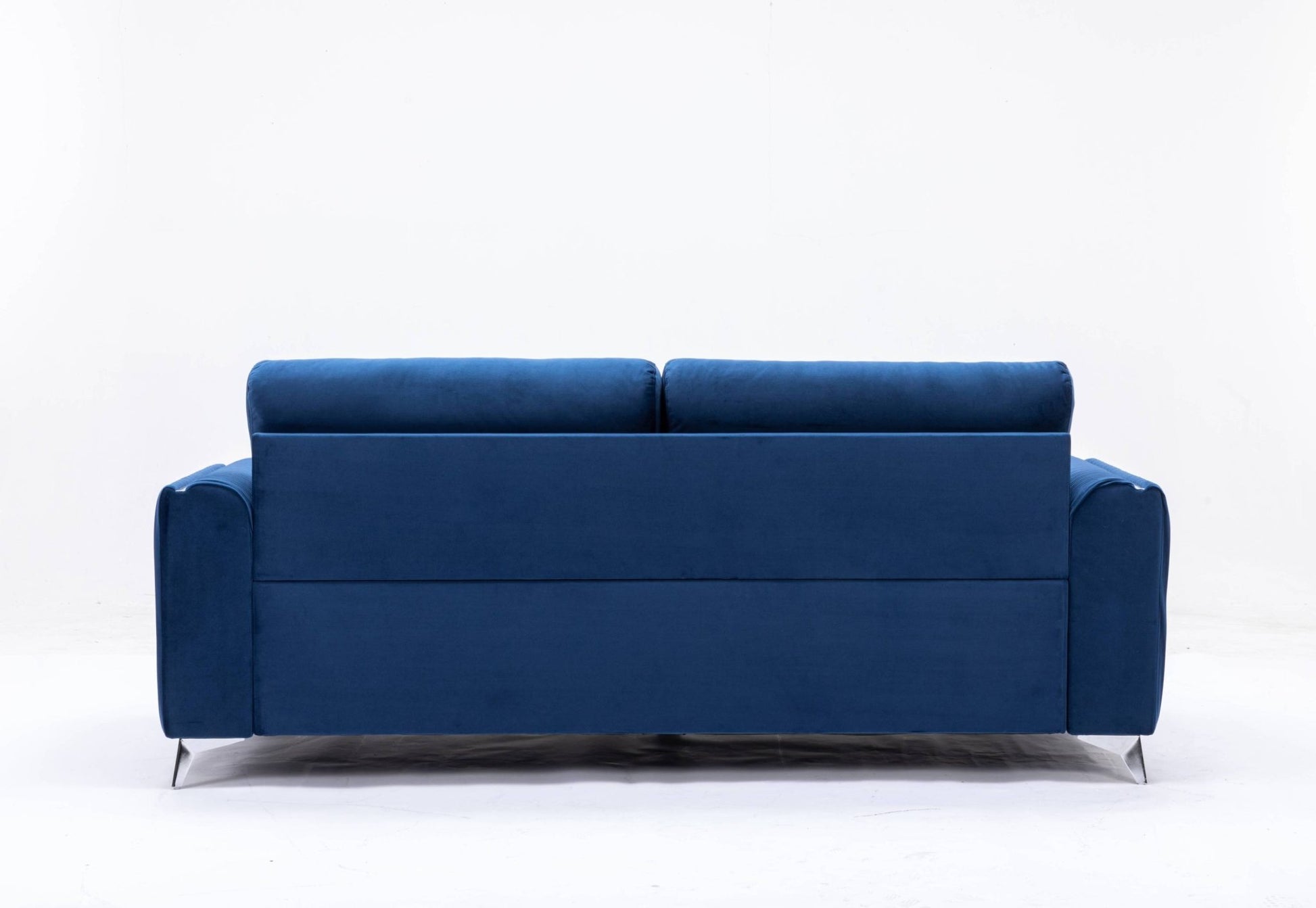 Wenona Blue Velvet Sofa - 1st Choice Furniture Direct