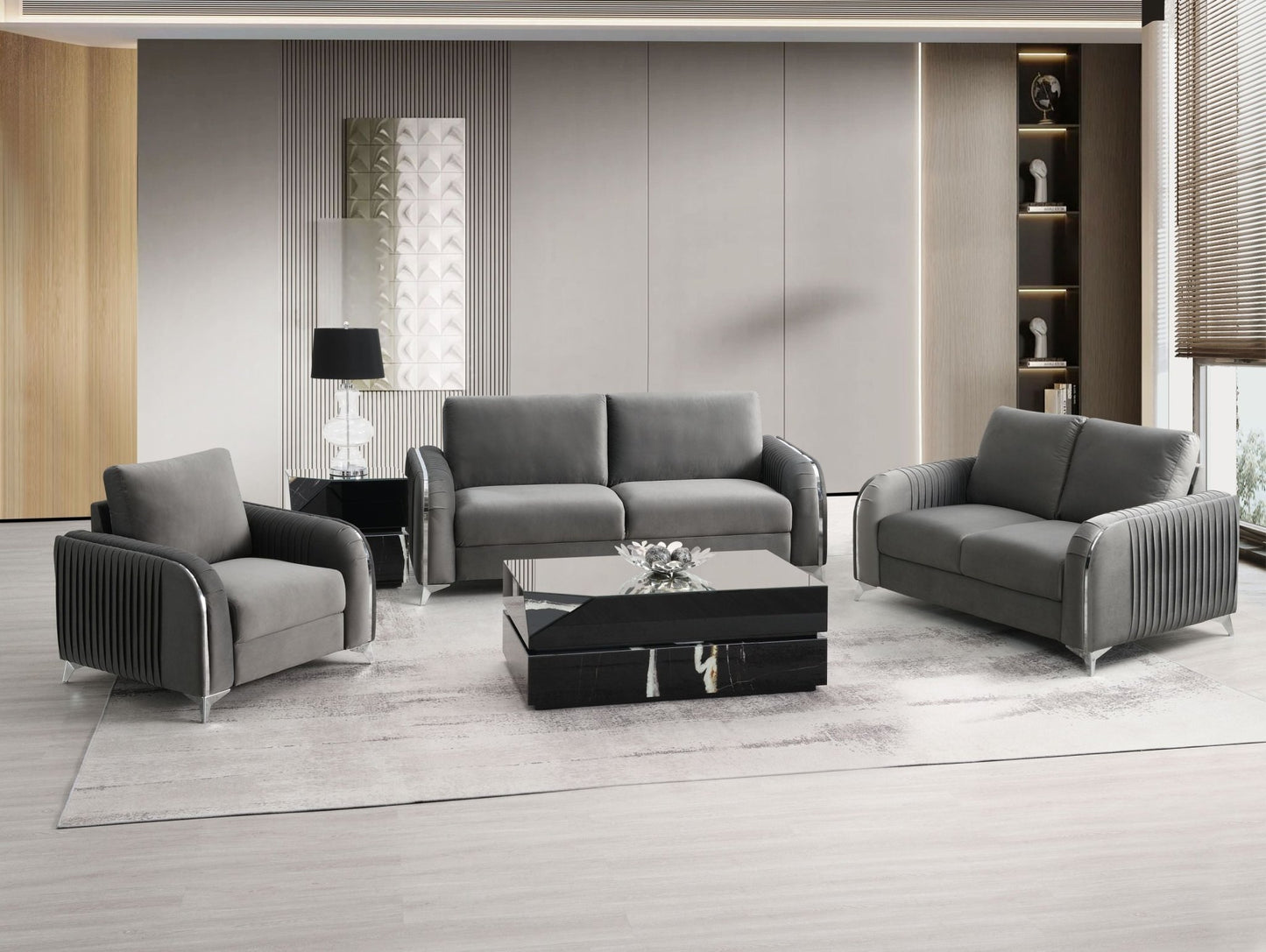 Wenona Series 4 Pieces Living Room Set with a Coffee Table - 1st Choice Furniture Direct