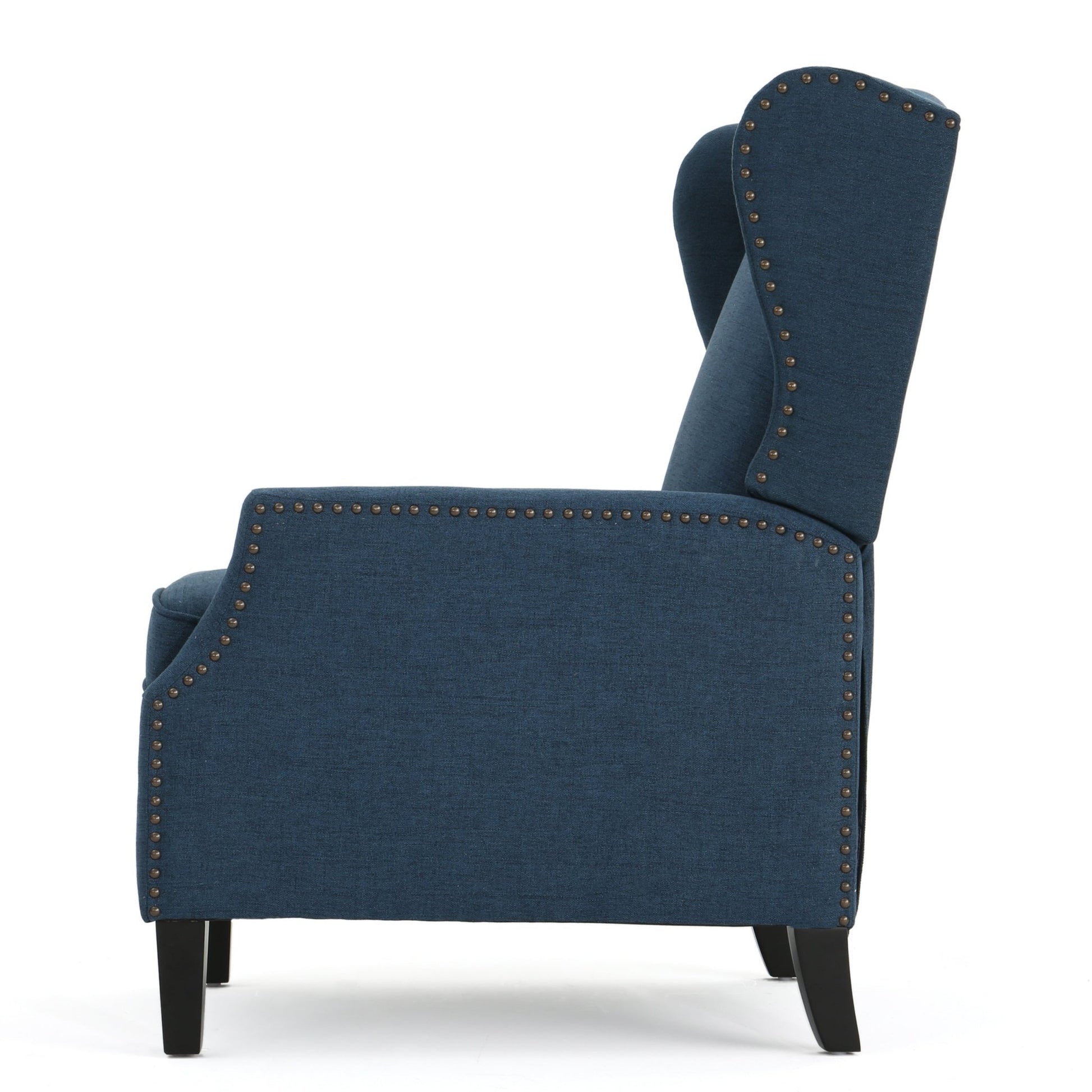 Westeros Wing Back Fabric Upholstered Recliner - 1st Choice Furniture Direct