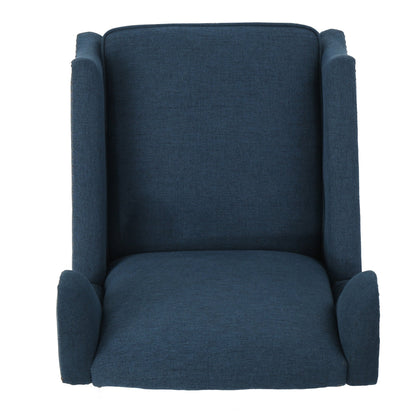 Westeros Wing Back Fabric Upholstered Recliner - 1st Choice Furniture Direct
