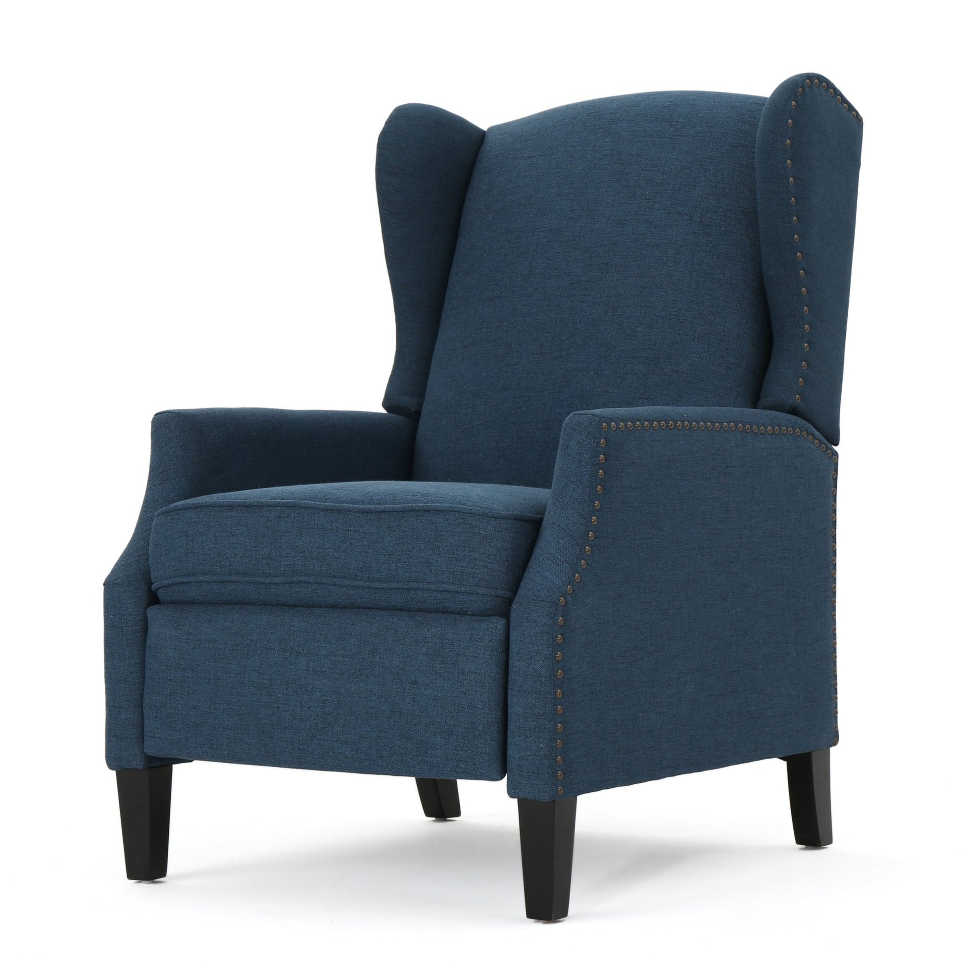 Westeros Wing Back Fabric Upholstered Recliner - 1st Choice Furniture Direct