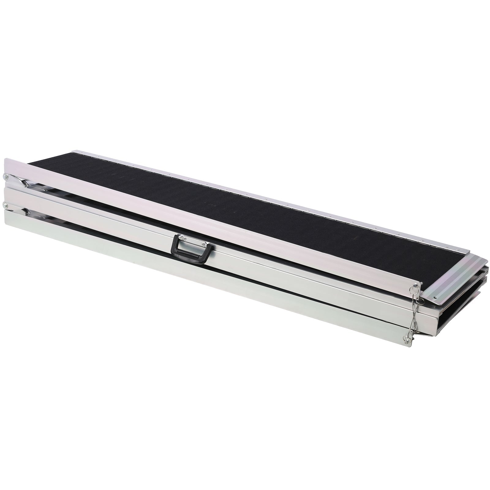 wheel chair ramp 10ft ,aluminium threhold ramp,Portable and Foldable, 600 Pound Capacity, Non - Skid Surface, Two Separate Pieces, for Home, Steps, Stairs, Doorways - 1st Choice Furniture Direct