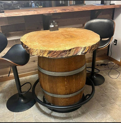 Whiskey Barrel Footrest, Fits Any Standard 53 Gallon Whiskey Barrel, Free Shipping - Made in the U.S.A!! - 1st Choice Furniture Direct