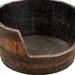 Whiskey Barrel Pet Bed | Rustic Dog & Cat Bed Made from Authentic Barrel (24") - 1st Choice Furniture Direct