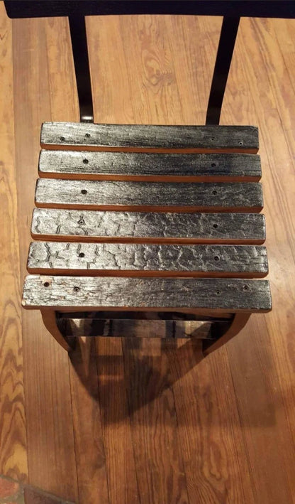 Whiskey Barrel Stave Bar Stools | Heavy Duty Rustic Bar Stools (24” & 30”) - 1st Choice Furniture Direct