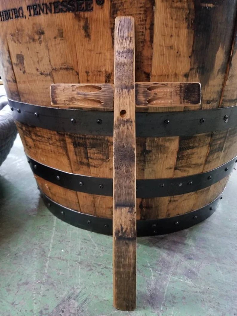 Whiskey Barrel Stave Cross 17” – Rustic Reclaimed Oak Wall Cross - 1st Choice Furniture Direct