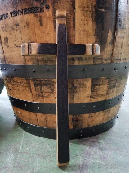 Whiskey Barrel Stave Cross 17” – Rustic Reclaimed Oak Wall Cross - 1st Choice Furniture Direct