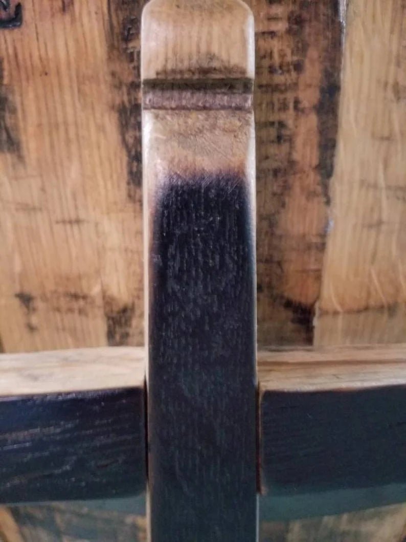 Whiskey Barrel Stave Cross 17” – Rustic Reclaimed Oak Wall Cross - 1st Choice Furniture Direct