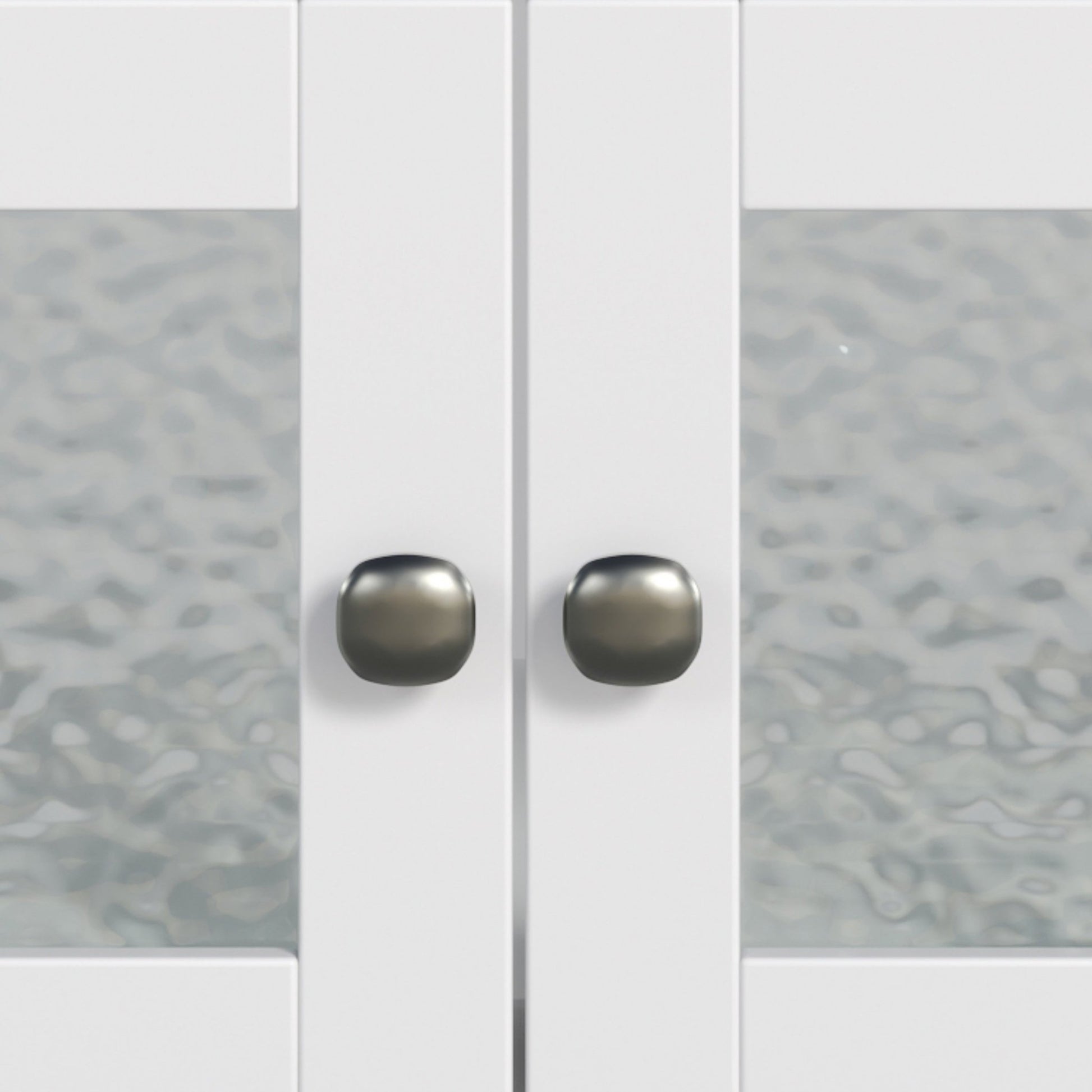 White 30' Bathroom Vanity with Ceramic Sink, Solid Wood Legs, Silver Knobs, Soft Close Hinges, Adjustable Shelf & Tip - Out Tray - 1st Choice Furniture Direct