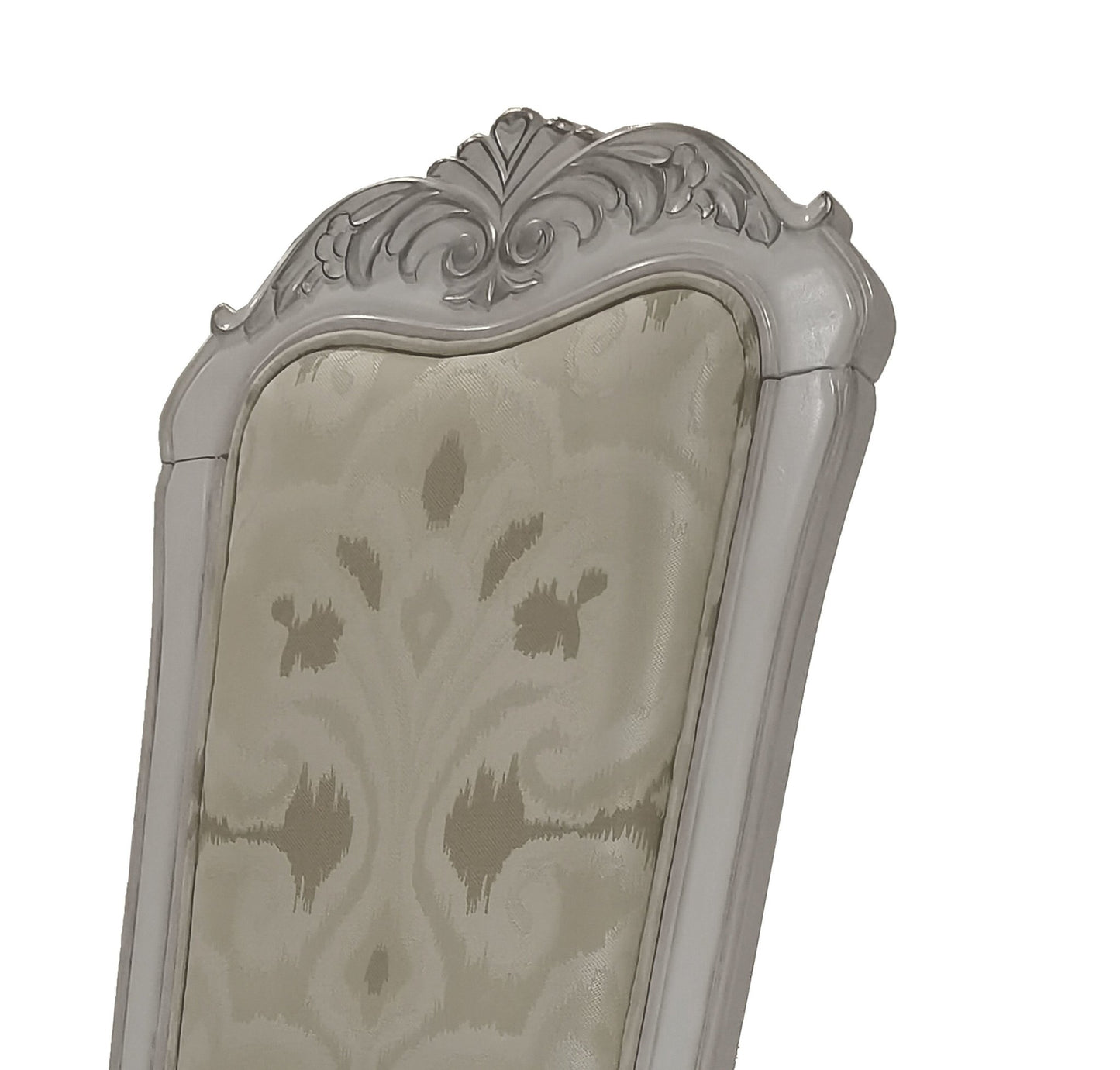 White Tufted Upholstered Dining Arm Chair - 1st Choice Furniture Direct