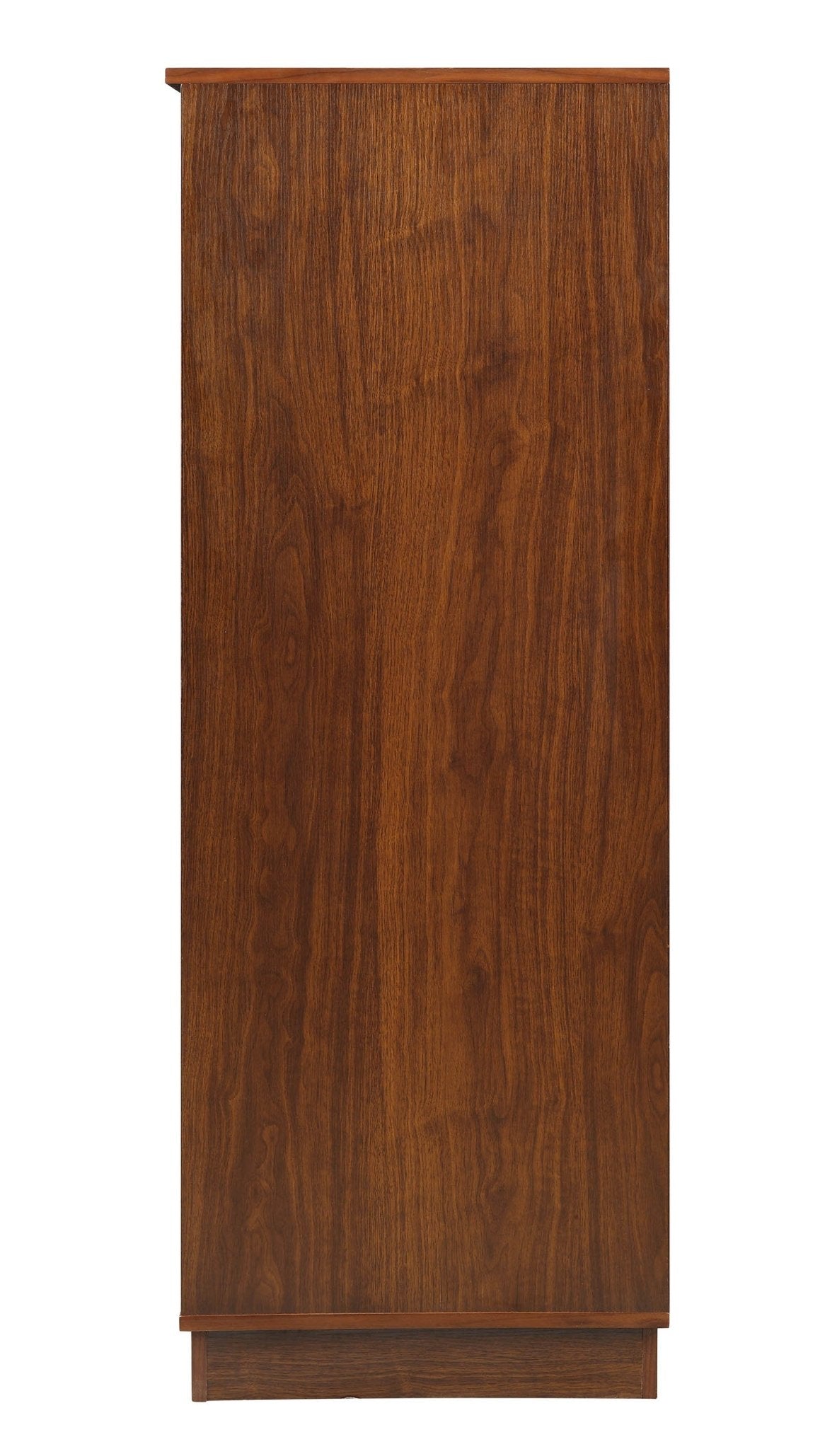 Wiesta Walnut Finish Wine Cabinet - 1st Choice Furniture Direct