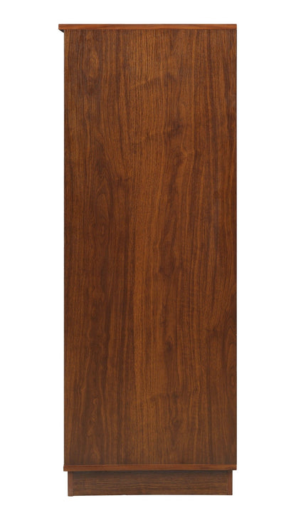 Wiesta Walnut Finish Wine Cabinet - 1st Choice Furniture Direct