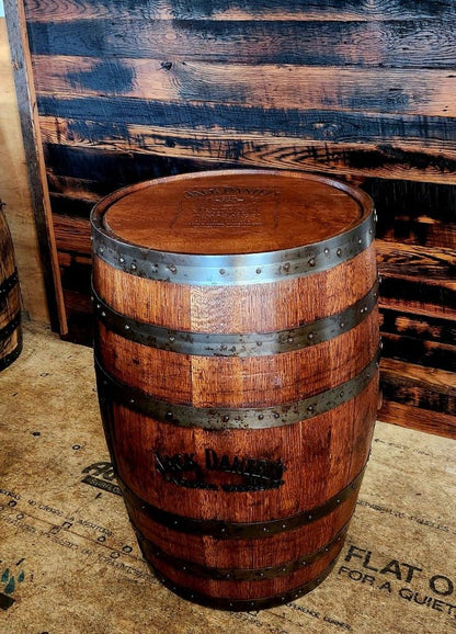 William Sheppee Jack Daniel's Round Whiskey Barrel - 1st Choice Furniture Direct