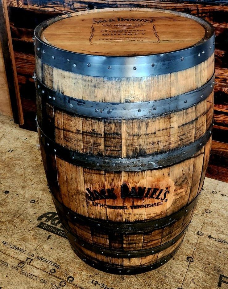 William Sheppee Jack Daniel's Round Whiskey Barrel - 1st Choice Furniture Direct