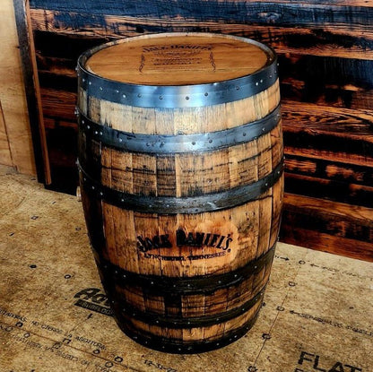William Sheppee Jack Daniel's Round Whiskey Barrel - 1st Choice Furniture Direct