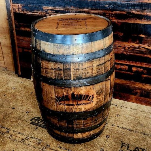 William Sheppee Jack Daniel's Round Whiskey Barrel - 1st Choice Furniture Direct