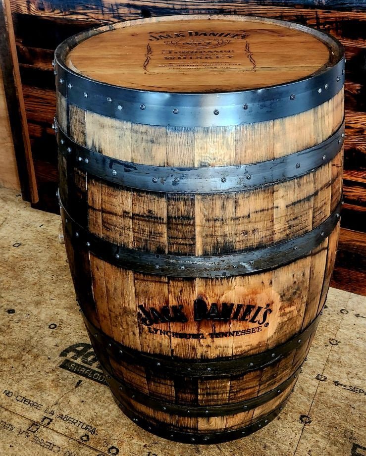 William Sheppee Jack Daniel's Round Whiskey Barrel - 1st Choice Furniture Direct