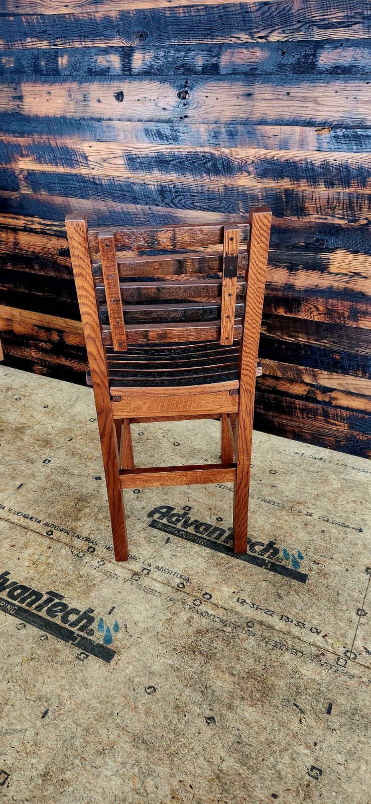 William Sheppee Premium Quality Rustic Bar Dining Chair - SHO106B - 1st Choice Furniture Direct