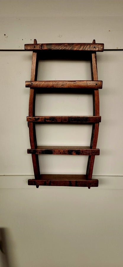 William Sheppee Premium Quality Rustic Spice Rack - Glass Rack - 1st Choice Furniture Direct