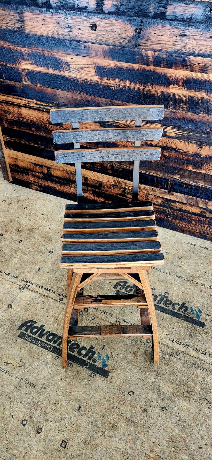 William Sheppee Premium Quality Whiskey Bar Stool with Back - SHO104 - 1st Choice Furniture Direct