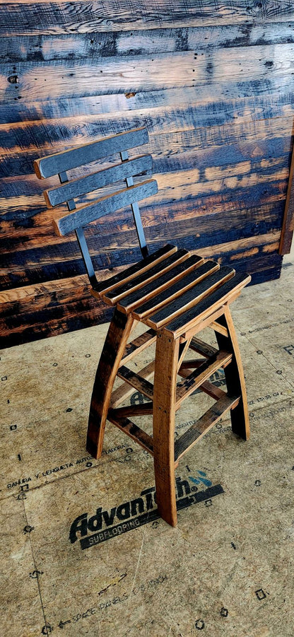 William Sheppee Premium Quality Whiskey Bar Stool with Back - SHO104 - 1st Choice Furniture Direct