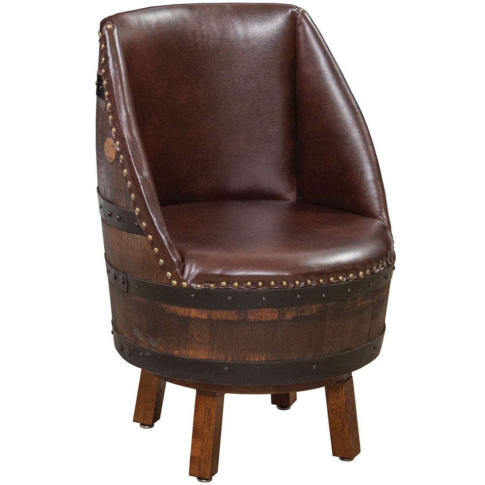 William Sheppee Shooter's Whiskey Barrel Club Table & Chair - SHO170 - 1st Choice Furniture Direct