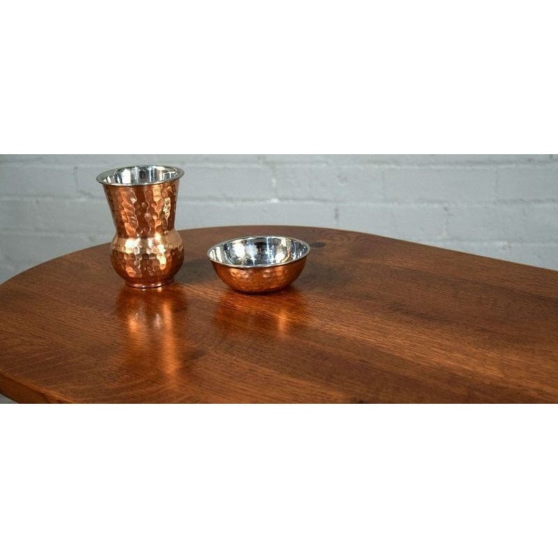 WILLIAM Sheppee USA Coffee Table William Sheppee Oval Coffee Table in Cherry - SHO002