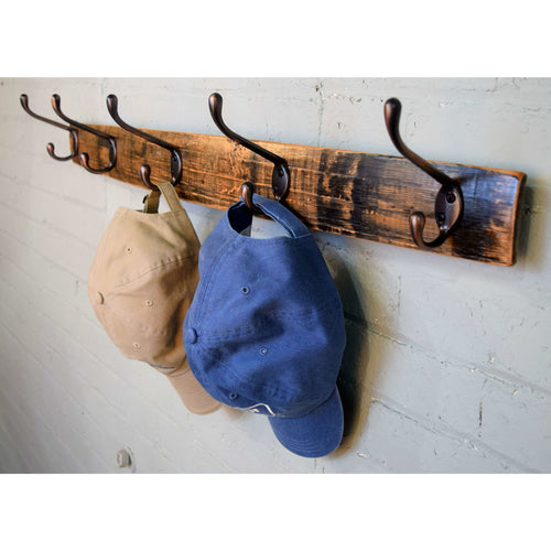 WILLIAM Sheppee USA Wall Coat Rack William Sheepee Shooter's Whiskey Stave Coat Rack- SHO117
