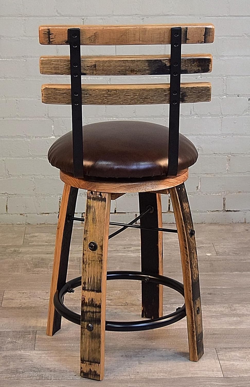 William Sheppee Whiskey Barrel Bar and Counter Stools 30" & 26" Seat - 1st Choice Furniture Direct