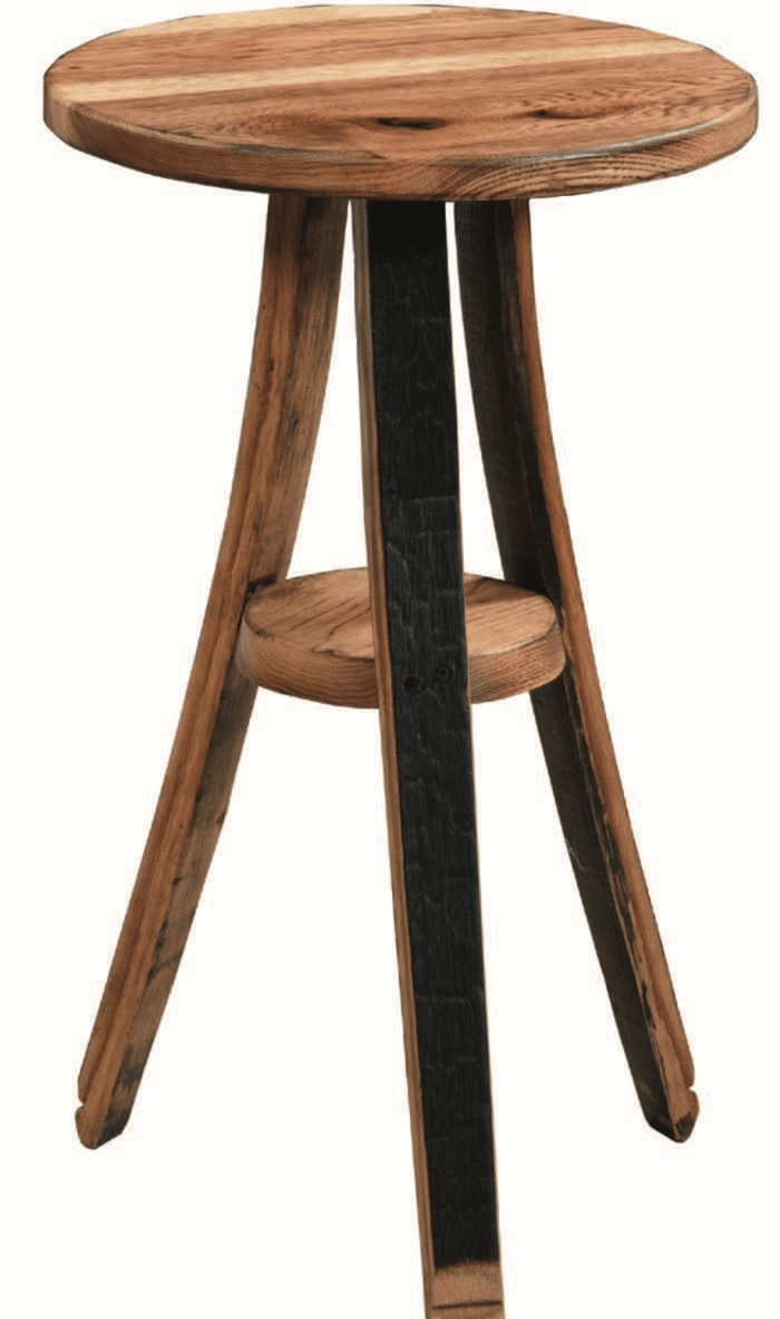 William Sheppee Whiskey Shooter's Drink Table in Cherry Finish - SHO136C - 1st Choice Furniture Direct