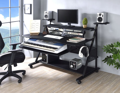 Willow Black Finish Music Desk - 1st Choice Furniture Direct