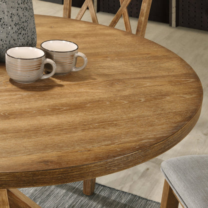 Windvale Cross - Buck Base Dining Table - 1st Choice Furniture Direct