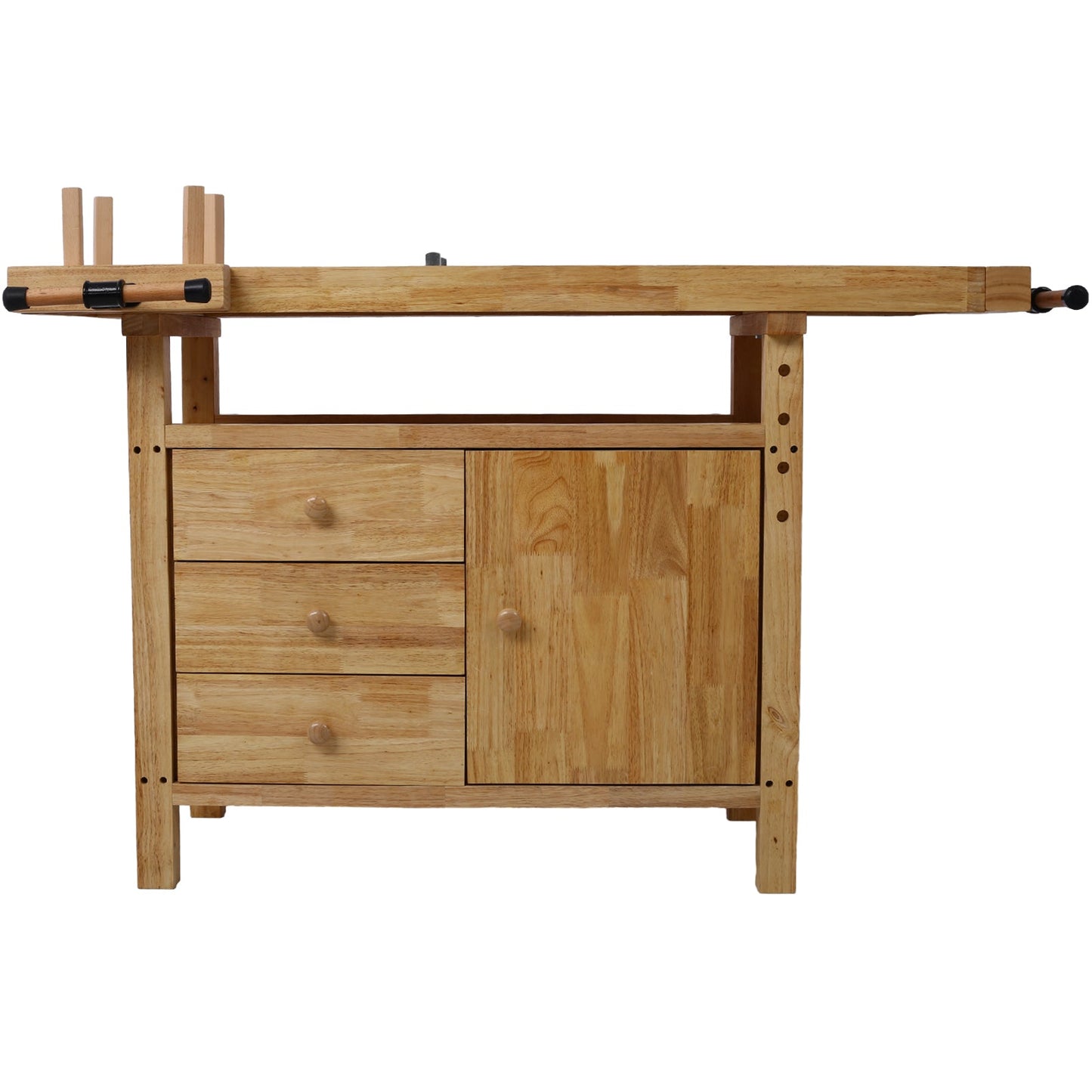 Wood Workbench - Wooden Workbench for Garage Workshop and Home - 1st Choice Furniture Direct
