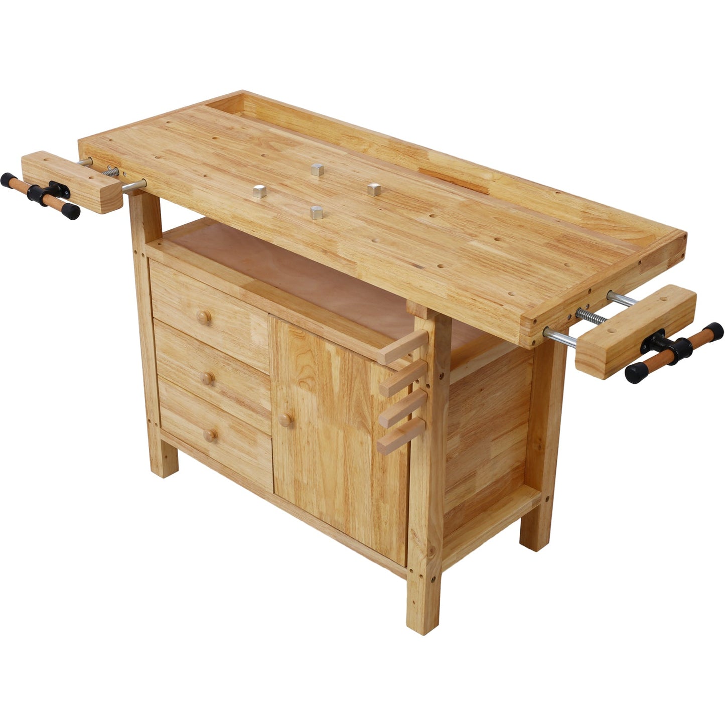Wood Workbench - Wooden Workbench for Garage Workshop and Home - 1st Choice Furniture Direct