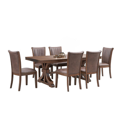 Wooden Dining Chairs Set of 2, Modern Fabric Upholstered Kitchen Side Chairs,Mid Century Modern Kitchen Chairs with Open Back Farmhouse Wooden Side Chairs for Dining Room,Living Room,Restaurant - 1st Choice Furniture Direct