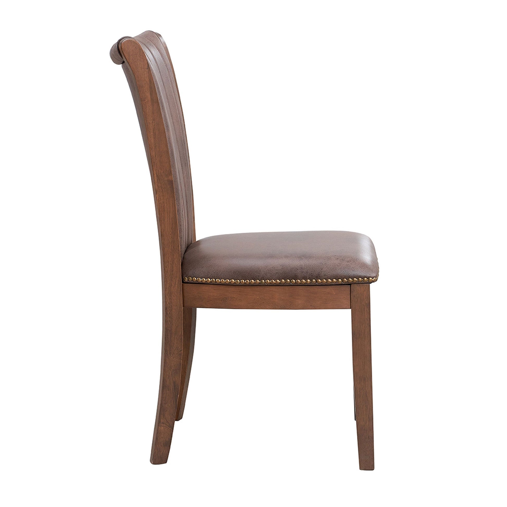 Wooden Dining Chairs Set of 2, Modern Fabric Upholstered Kitchen Side Chairs,Mid Century Modern Kitchen Chairs with Open Back Farmhouse Wooden Side Chairs for Dining Room,Living Room,Restaurant - 1st Choice Furniture Direct