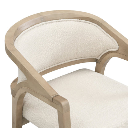 Wooden Frame Dining Chair with upholstere back,Frame color Light Ash,set of 2 - 1st Choice Furniture Direct