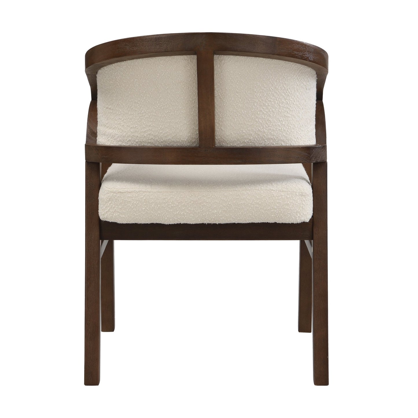 Wooden Frame Dining Chair with upholstere back,Frame color Walnut,set of 2 - 1st Choice Furniture Direct