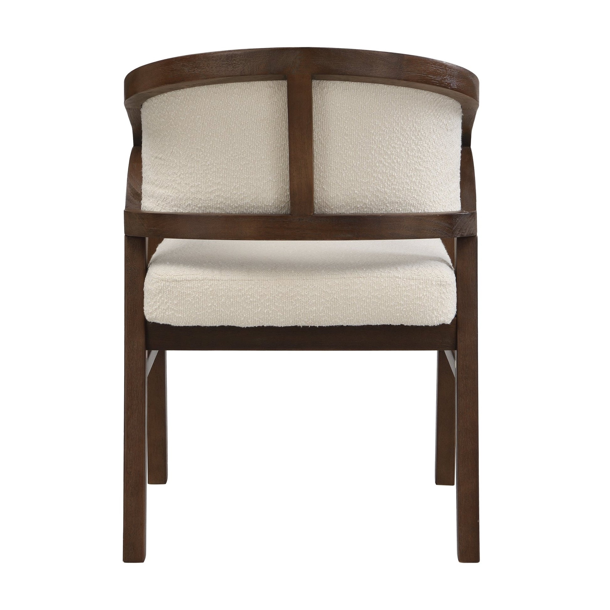 Wooden Frame Dining Chair with upholstere back,Frame color Walnut,set of 2 - 1st Choice Furniture Direct