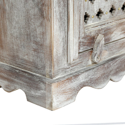 WOODEN NIGHTSTAND WITH 1 DRAWER 1 DOOR - 1st Choice Furniture Direct
