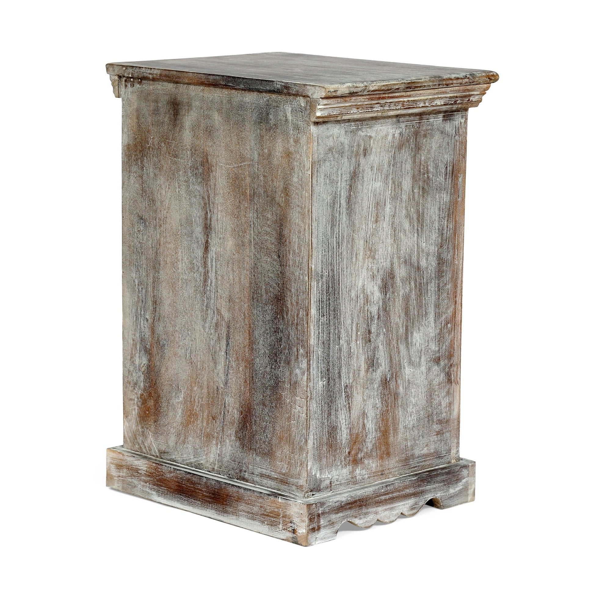 WOODEN NIGHTSTAND WITH 1 DRAWER 1 DOOR - 1st Choice Furniture Direct