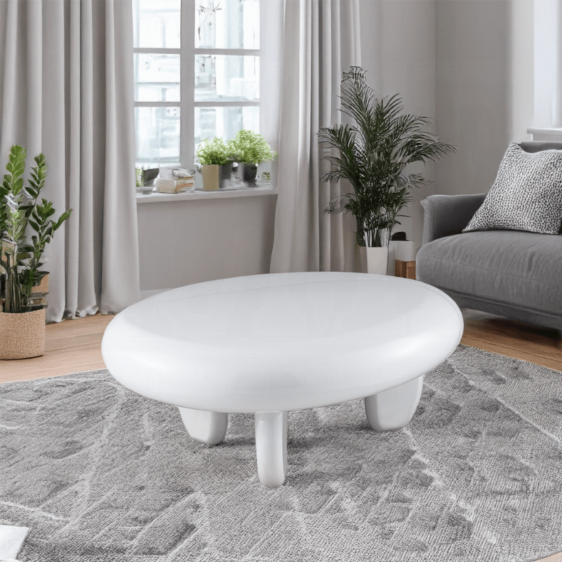 Wylie White High Gloss Coffee Table - 1st Choice Furniture Direct
