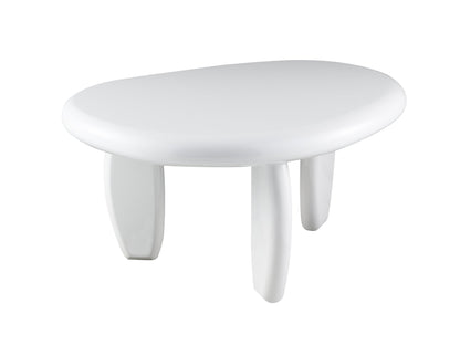 Wylie White High Gloss End Table - 1st Choice Furniture Direct