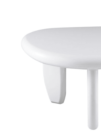 Wylie White High Gloss End Table - 1st Choice Furniture Direct